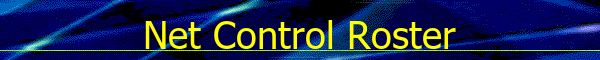 Net Control Roster
